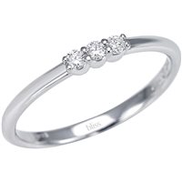 Anello Fanton Gioielli Donna TRILOGY in Oro bianco Diamante 0.21 Ct 20060782-10 - 20060782-10